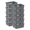 IRIS Gray Small Organizer Storage Basket, 10ct.